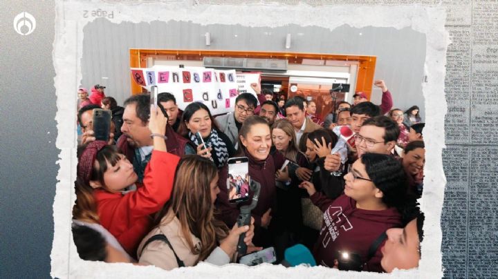 Al grito de '¡Presidenta!', Claudia Sheinbaum tiene cálido recibimiento en Monterrey