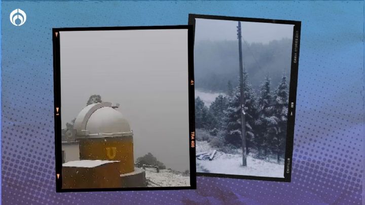 Frente Frío 35 cubre de nieve a la Marquesa, el Ajusco y más (FOTOS Y VIDEOS)