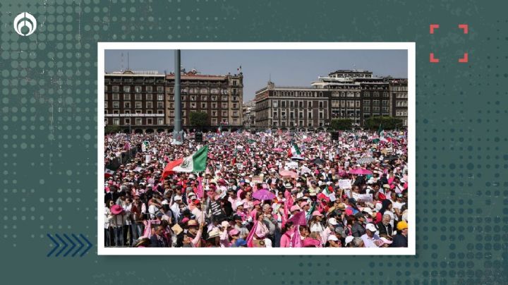 CDMX hace 'corte de caja': marcha por la democracia reunió a 90 mil personas