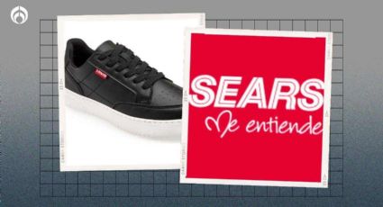 Sears deja baratísimos estos tenis Levi's tipo piel que combinan con todo