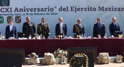 Día del Ejército Mexicano: Reconoce gobernador de Sonora a soldados en su aniversario