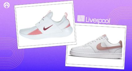 Liverpool remata todos estos tenis NIKE blancos para mujer por menos de mil 500 pesos