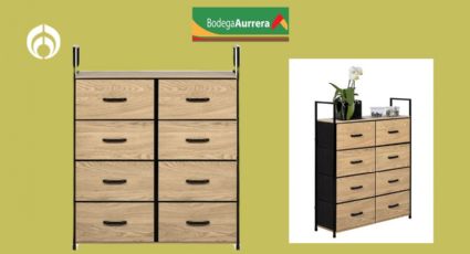 Bodega Aurrera vende económica esta preciosa cajonera, ideal para colocarla en tu sala