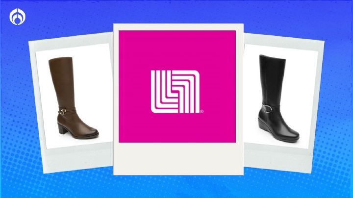 Liverpool hace descuentazo a estas botas altas Flexi con y sin tacón