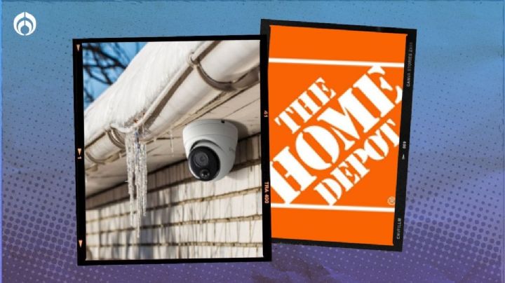 Home Depot liquida cámara de seguridad con visión nocturna, sensor térmico y resistente al agua