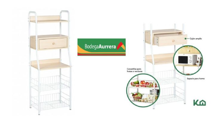 Bodega Aurrera puso con descuento este práctico gabinete, ideal para organizar tu cocina