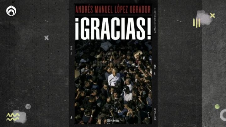 '¡Gracias!' Así es la portada del nuevo libro de AMLO; sale el 15 de febrero (FOTO)