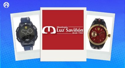 Montepío Luz Saviñón liquida estos relojes Ferrari a menos de mil 500 pesos