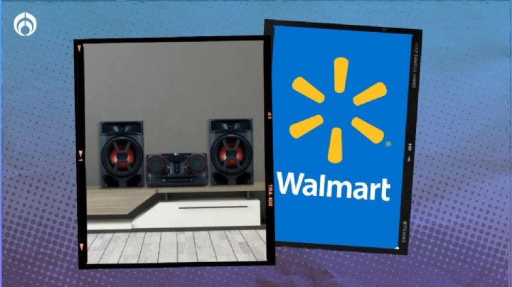 Walmart rebaja minicomponente LG con 2 bocinas súper potentes y Bluetooth