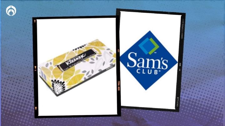 Sam’s Club vende a módico precio 12 cajas de pañuelos desechables de gran absorción