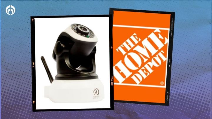 Home Depot vende cámara de seguridad con audio de dos vías y que toma fotos y videos