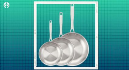 Walmart hace descuentazo a set de sartenes Tramontina con triple acero que resisten hasta  260°C