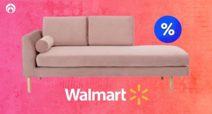 Walmart se luce y pone a precio de outlet el sofá rosa extragrande para que tu hogar se vea coquette