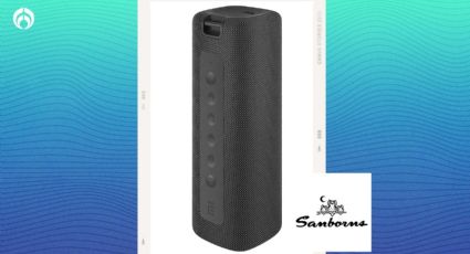 Sanborns rebaja bocina Xiaomi con 13 horas de música continua, micrófono y resistente al agua