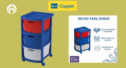 Coppel tiene con descuento esta caja de almacenamiento donde puedes guardar de todo