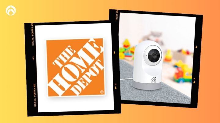 Home Depot tiene por menos de 1,000 pesos esta cámara de seguridad para tu casa