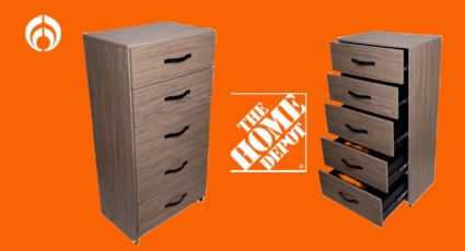 Home Depot rebajó el precio de esta cajonera super resistente, ideal para tu cuarto u oficina