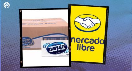 Mercado Libre vende 'regalada' la caja de 25 jabones Zote excelentes para quitar manchas