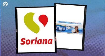 Soriana vende regalado el paquete de 450 servilletas Elite con absorción súper veloz, según Profeco