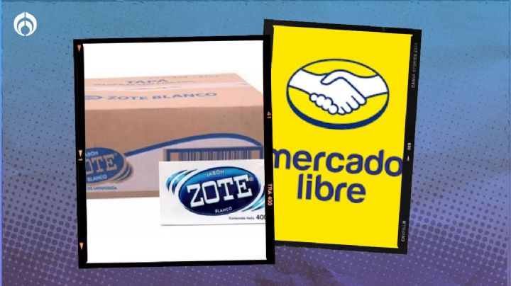 Mercado Libre vende 'regalada' la caja de 25 jabones Zote excelentes para quitar manchas