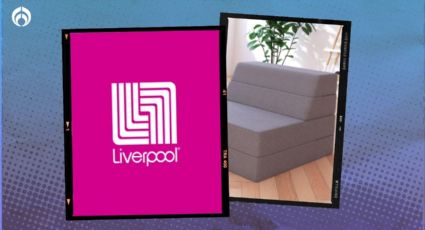 Liverpool rebaja sofá cama super cómodo para áreas limitadas o visitas inesperadas