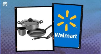 Walmart remata batería de cocina Ekco de 5 piezas a la que no se le paga nada por menos de 500 pesos