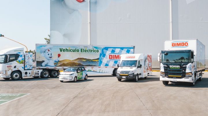 Grupo Bimbo duplicó su flotilla de vehículos eléctricos a más de 2500 unidades.