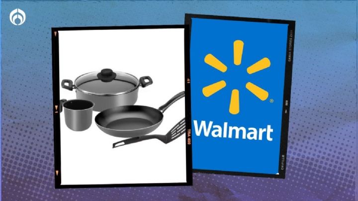 Walmart remata batería de cocina Ekco de 5 piezas a la que no se le paga nada por menos de 500 pesos