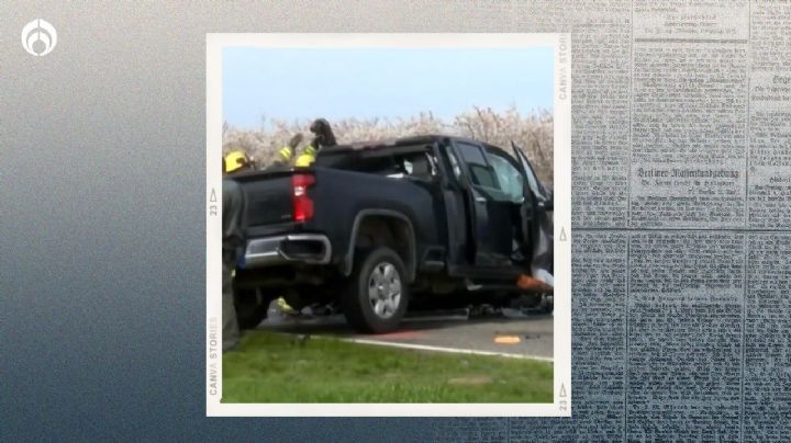 Mueren 8 trabajadores agrícolas en accidente automovilístico en California; hay mexicanos