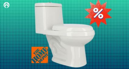 Home Depot remata taza de baño alargada de alta eficiencia que ahorra agua