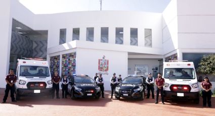 Entregan nuevas patrullas y equipo policíaco en Escobedo NL