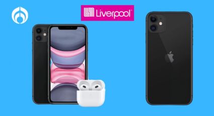 Liverpool tiene en 7 mil pesos este iPhone 11 que viene con ¡AirPods de regalo!