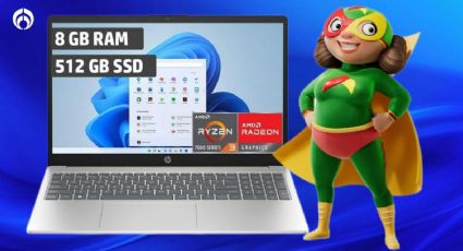 Bodega Aurrera pone a precio de regalo laptop HP de 15.6 pulgadas con potente procesador