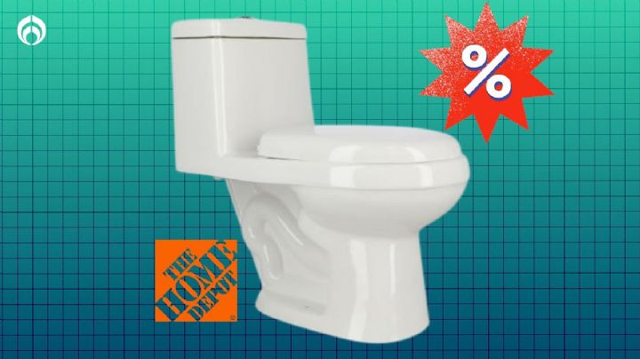 Home Depot remata taza de baño alargada de alta eficiencia que ahorra agua