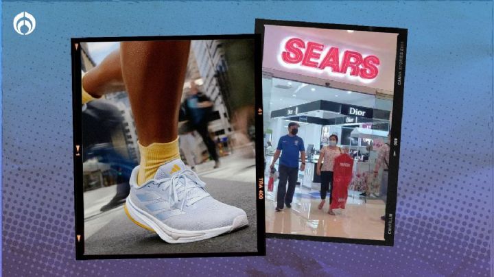 Sears: 9 pares de tenis Adidas para correr con el 50% de descuento