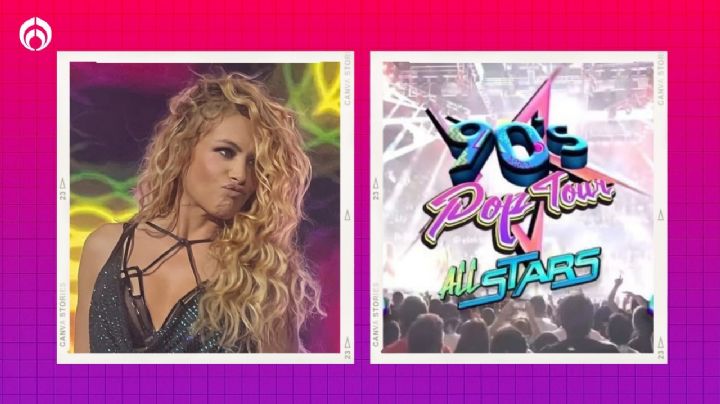 Paulina Rubio se une al 90s Pop Tour: estos son todos los conciertos que dará en México