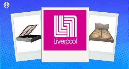 Liverpool: 8 elegantes bases de cama al 50% de descuento