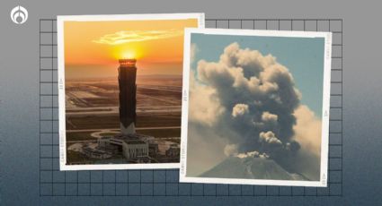 AIFA: ¿le afecta la ceniza del Popocatépetl o no llega hasta allá?