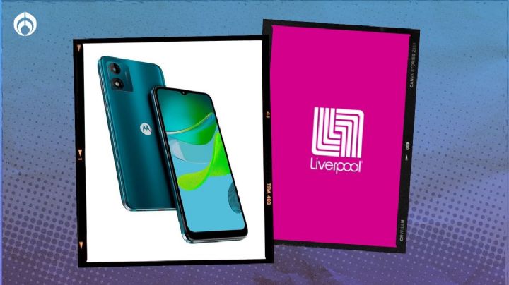 Liverpool rebaja Motorola con 2 cámaras y pantalla grande al 60% de descuento solo hoy