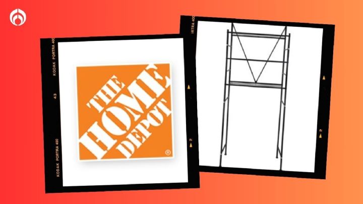 Home Depot liquida este organizador de tres niveles, para que ahorres espacio en tu baño