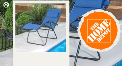 La silla plegable cero gravedad que Home Depot puso en remate: ¡tiene buenas reseñas!