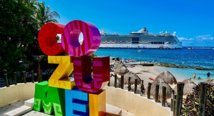 Quintana Roo domina turismo de cruceros del país; destaca Cozumel con “La Isla de las Golondrinas”