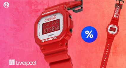 Liverpool: el reloj vintage Casio edición especial Coca Cola que está en rebaja; ¡lo amarás!