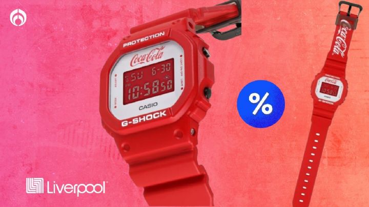 Liverpool: el reloj vintage Casio edición especial Coca Cola que está en rebaja; ¡lo amarás!