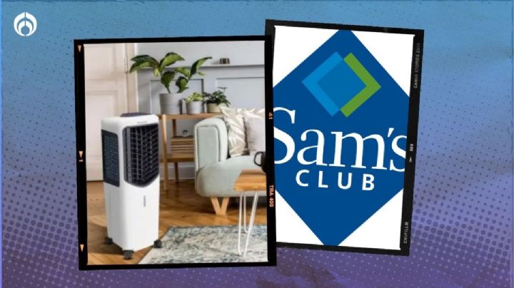 Sam’s Club vende barato enfriador de aire 3 en 1 con panel antibacterial y filtro de polvo