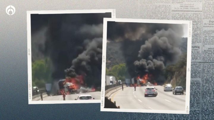 (VIDEO) Accidente en la México-Querétaro: reabren vía tras percance que dejó un muerto