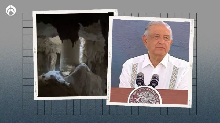 Tren Maya: exhiben nuevos videos de daños a cenotes y cuevas; AMLO acusa 'montaje'