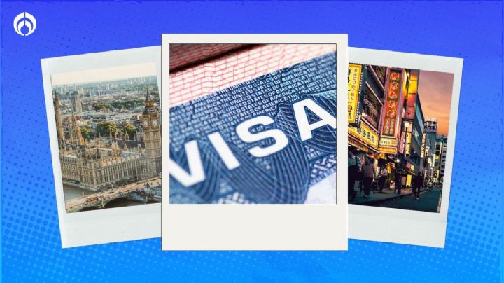 Visa: 17 países del 'primer mundo' donde no piden este requisito a mexicanos
