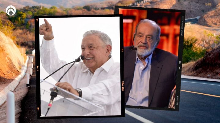 AMLO hace ‘business’ con Slim: le compra concesión de carretera en Oaxaca