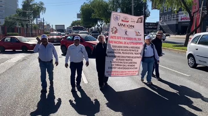 Paro de transportistas en León: piden resolver tema de seguridad o cerrarán accesos a CDMX